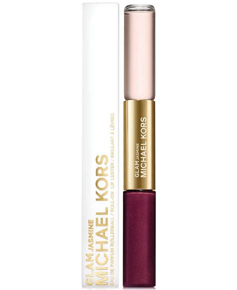 michael kors glam jasmine rollerball|Glam Jasmine Rollerball & Lip Luster Duo .